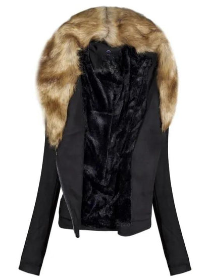 LEATHER JACKET JOZY black