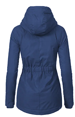 Women's Long Coat Windproof and Warm 3-in-1