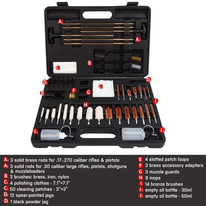 CombatClean Carry - Compact Field Maintenance System for Law Enforcement