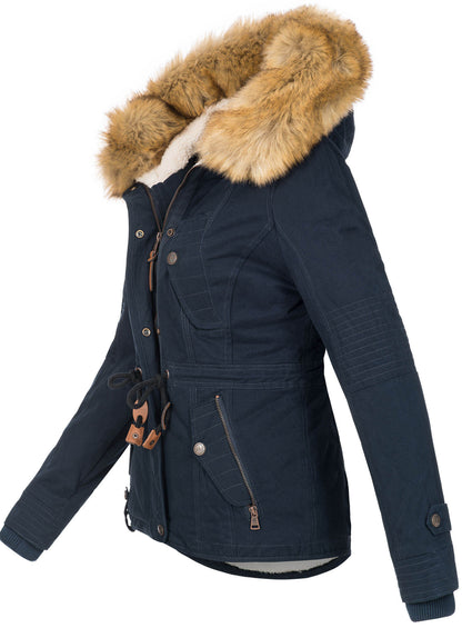 Women's winter short coat to keep warm