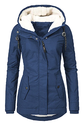 Women's Long Coat Windproof and Warm 3-in-1