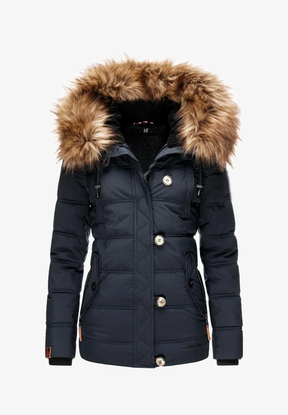 Women's windproof padded jacket Orange