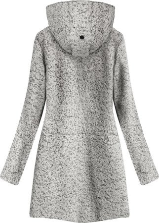 Light gray ladies short coat