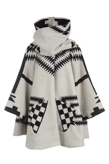 Los Ojos Mid-Length Cloak