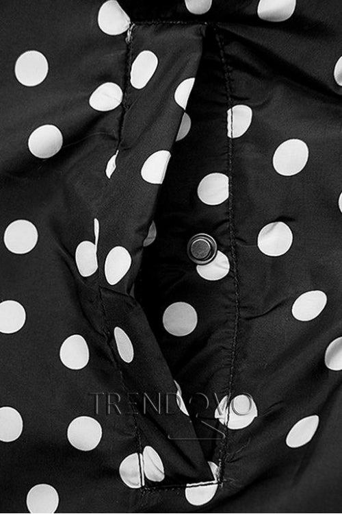 Ladies double-sided parka coat