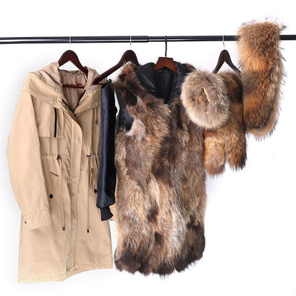 Fox Genuine Fur Parka