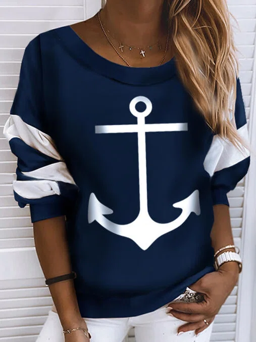 Long Sleeve Crew Neck Sweatshirts