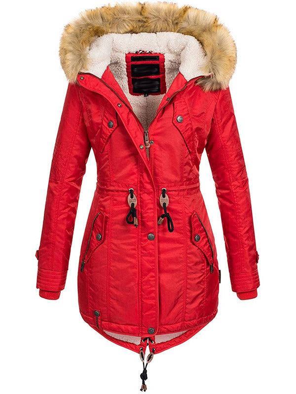 Women's winter short coat to keep warm