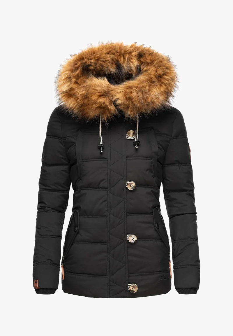 Women's windproof padded jacket Orange