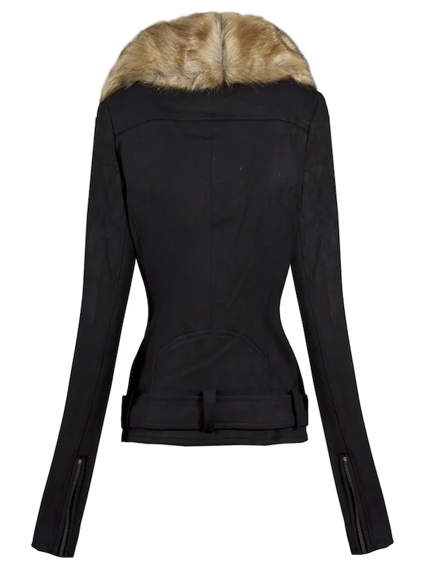 LEATHER JACKET JOZY black