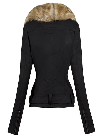 LEATHER JACKET JOZY black