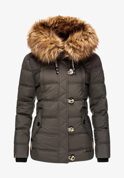 Women's windproof padded jacket Orange